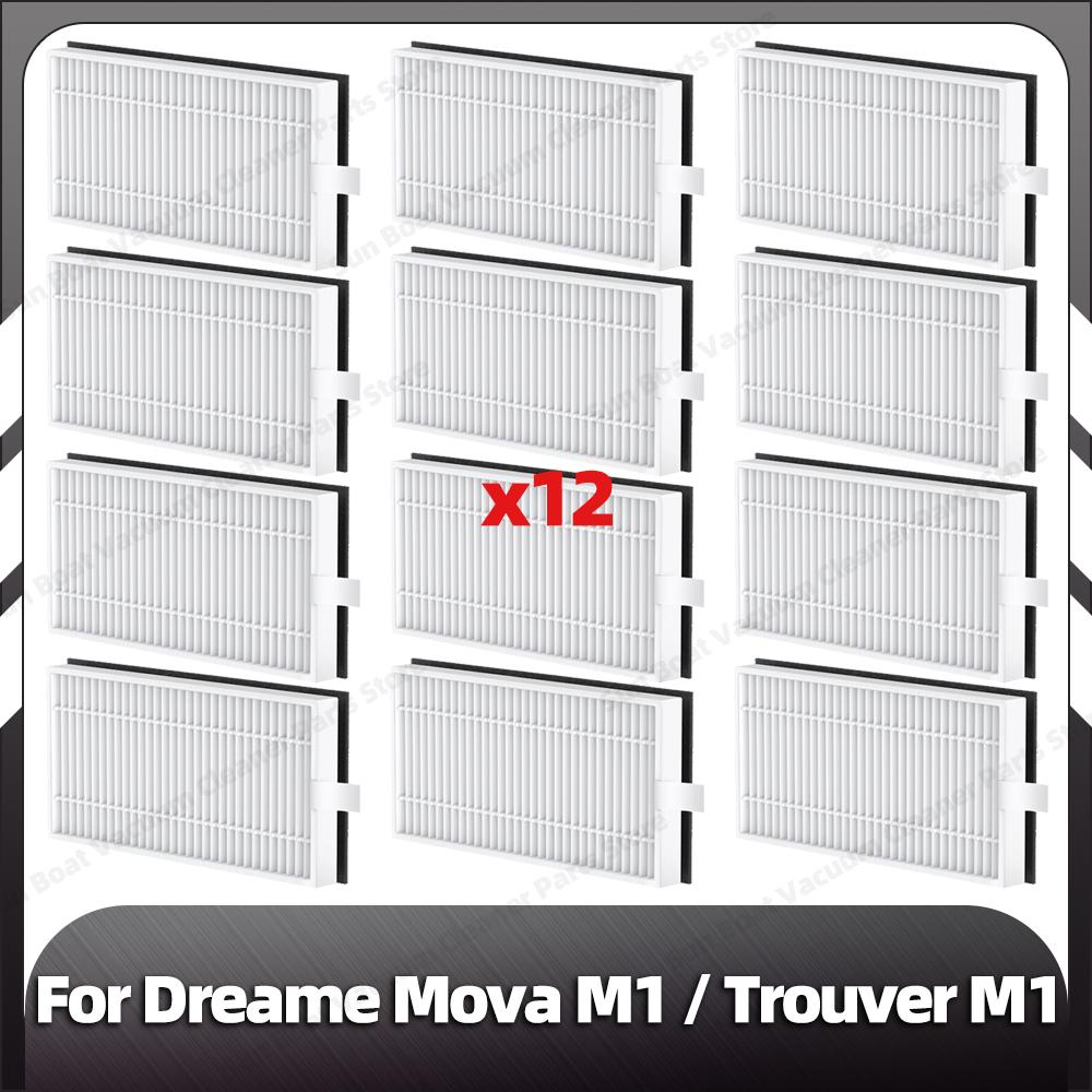 Совместимость с Dreame Mova M1 сменная боковая щетка HEPA фильтр швабры запасные части аксессуары