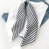 Silk Scarf for Women Soft Breathable Fashionable Neck Collar with Colorful Print Perfect for Parties Commutes