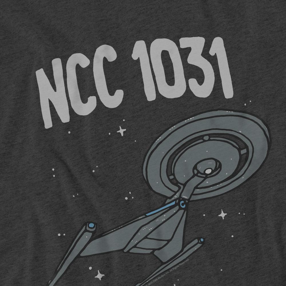 STAR TREK Unisex Adult The Crossfield Class T-Shirt