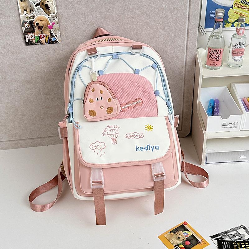 Симпатичный рюкзак для студентов колледжа и старшеклассников, легкий рюкзак большой вместимости, японский рюкзак для свежей девушки