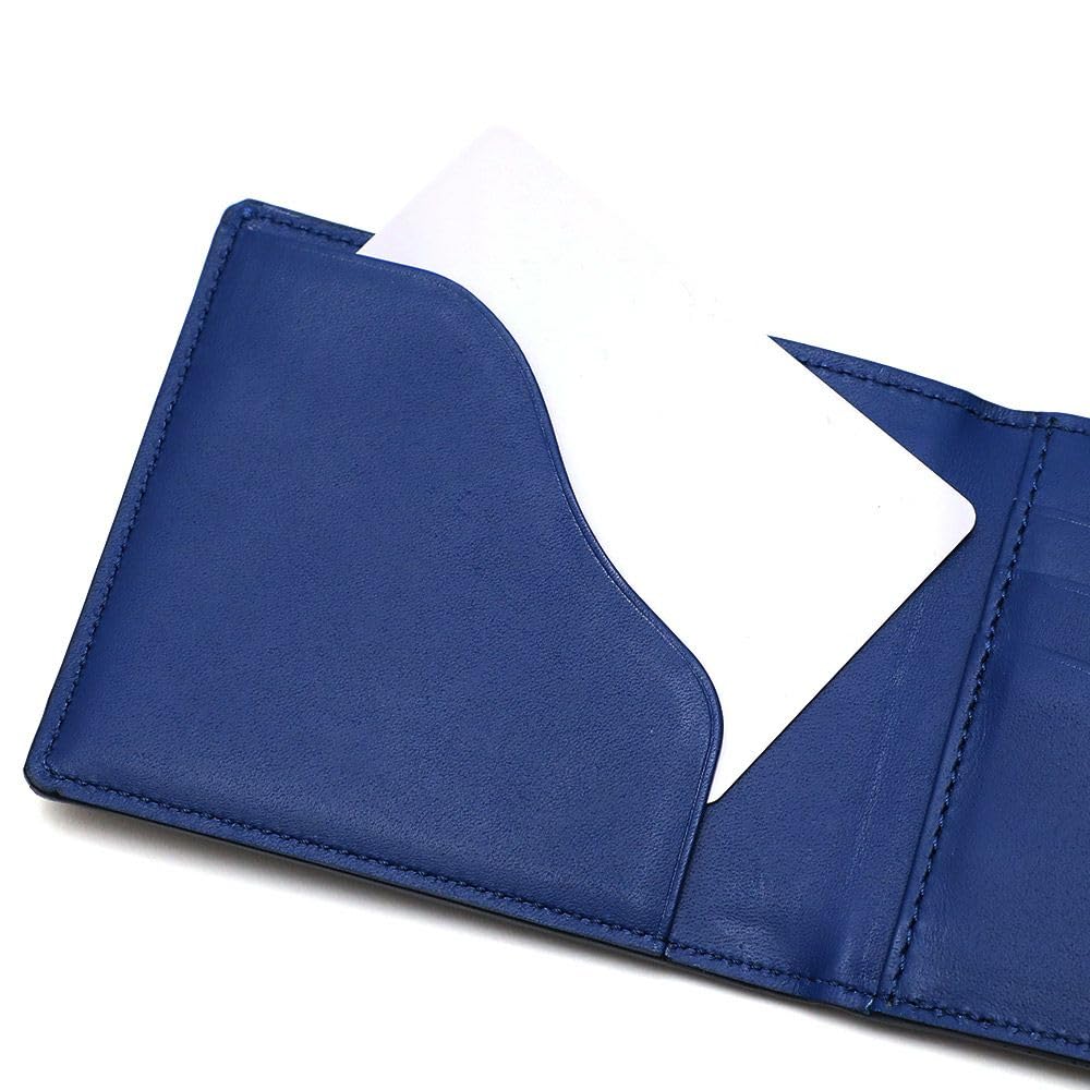 Компактный синий кошелек Pelle Morbida,