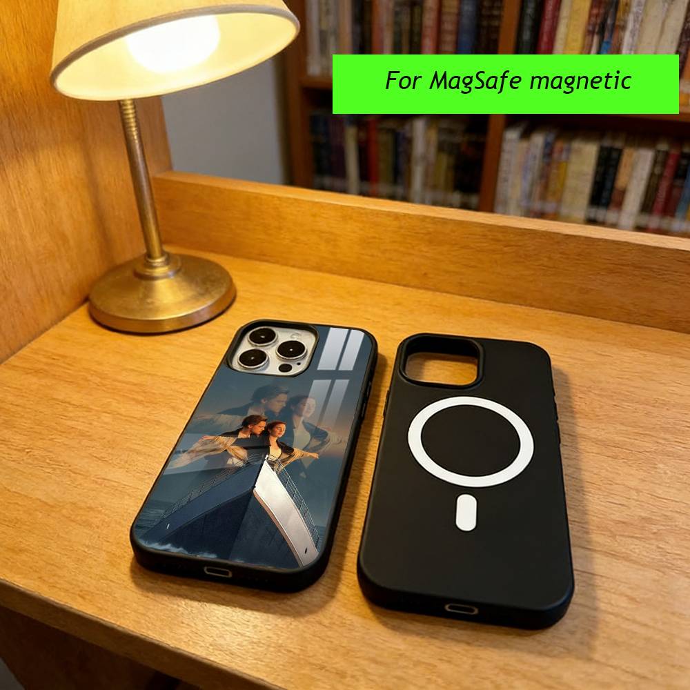 Titanic Phone Case For iPhone17,16,15,14,13,12,11 Plus,Pro Magnetic with Magsafe Wireless Charging