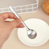 Stainless Steel Fork Spoon Tableware Set Fine Polished Salad Spoon Cake Fruit Fork for Cafe Restaurant