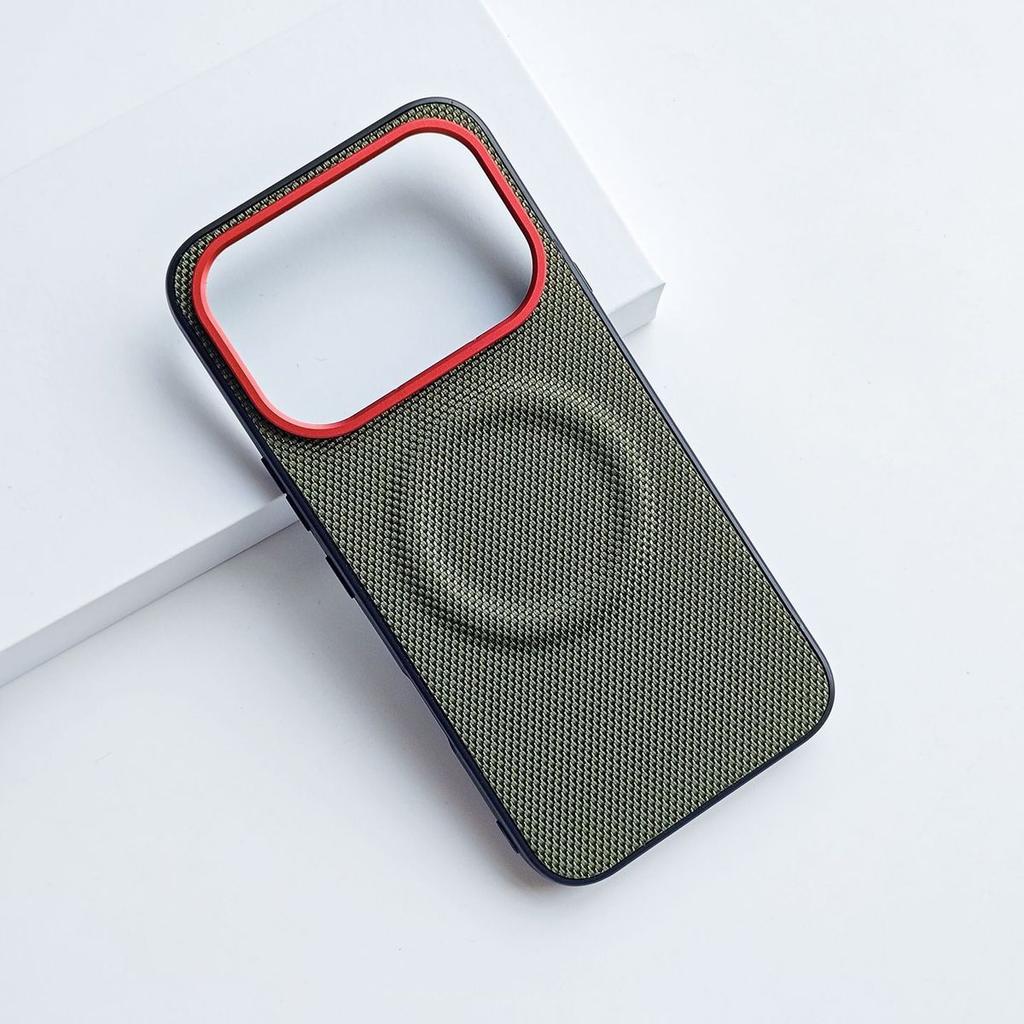 Для Infinix Note Чехол Модный Магнитный Для MagSafe Матовый Нейлоновая Кожаная Крышка Телефона Новые Поступления Нескользящий Пылезащитный Бампер