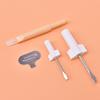 4Pc/Set Needle Plate Driver Sewing Screwdriver Cleaning Brush Sewing Repair Tool