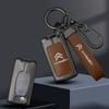 DBGO4 Zinc Alloy Leather Car Flip Remote Key Case Cover Protector Shell Fob Auto Accessories For Citroen C1 C2 C3 C4 C5 XSARA PICA
