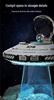 Строительный блок Tuomu T3012 - Модель межзвездного НЛО-космического корабля - Совместим с Lego - Образовательная головоломка, модель для демонстрации