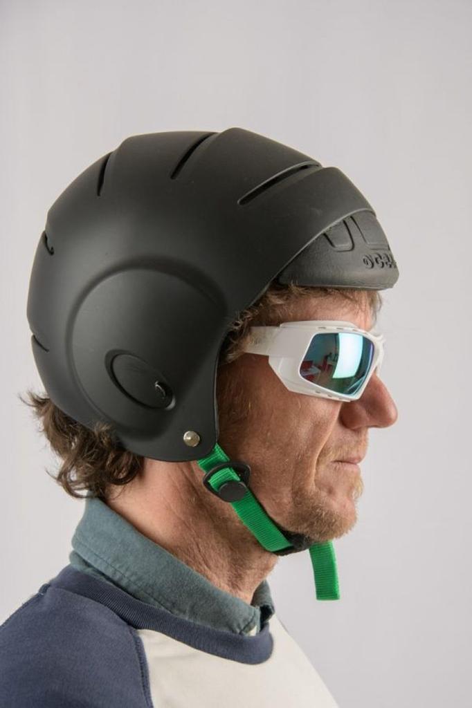 PAROS Плавающие очки с УФ-покрытием, матовые белые с синим REVO OCN-G211-4 Солнцезащитные очки, Стиль, Защита, Ударопрочные линзы, (Поляризованные линзы)