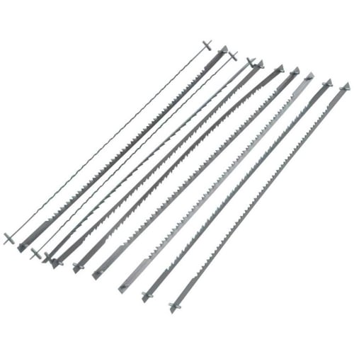 SK11 (SK11) Electric Scroll Saw Blade for Straight Cuts, 10 Pieces, Up To Plate Thickness 25mm, Pin End SI-59P