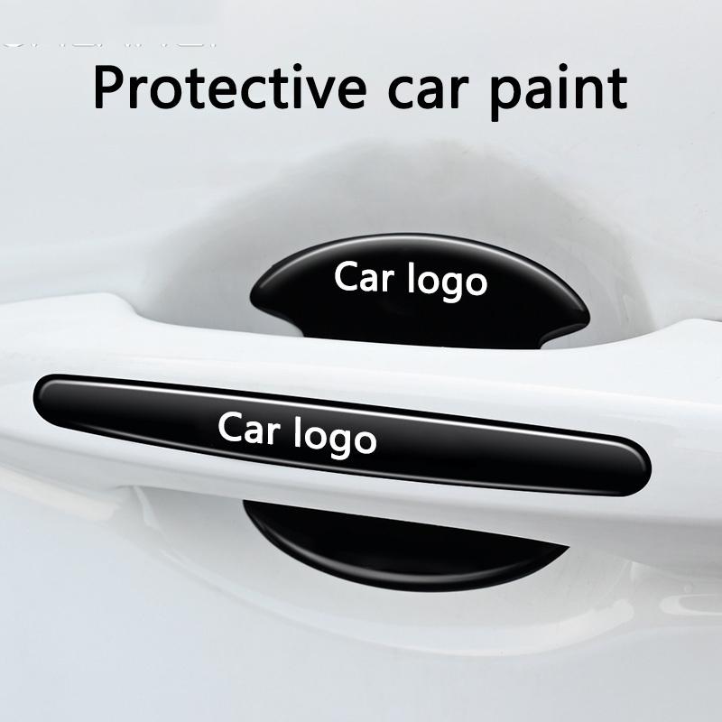 8Pc Anti-Scratch Car Door Handle Protection Stickers for Honda Civic Accord Vezel Fit CRV HRV Crz - Bowl Sticker Protection