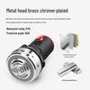 HUNJUN 22mm Red LED Active Metal Buzzer Alarm