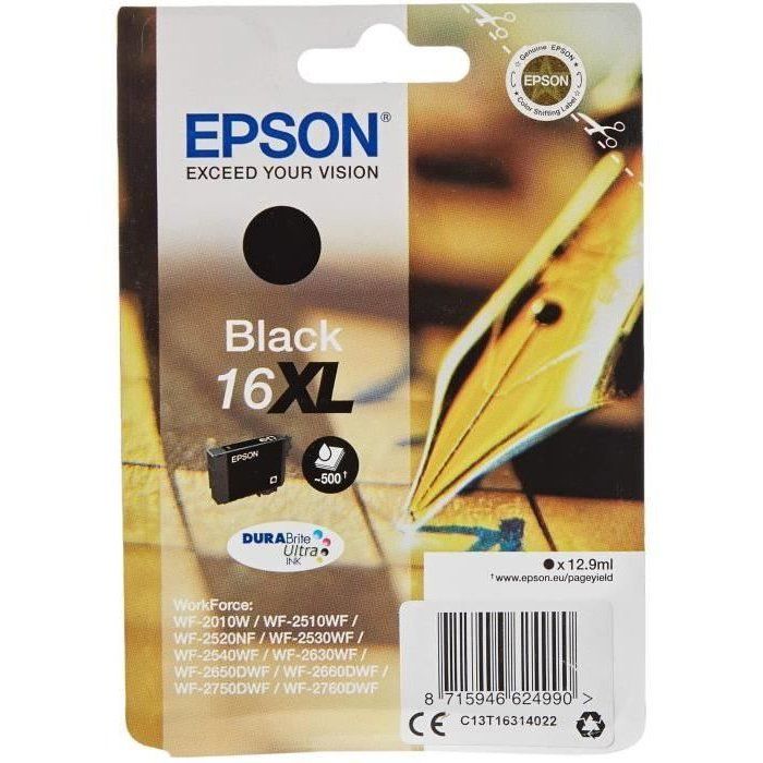 Cartouche d'encre Epson PLUME NOIR XL