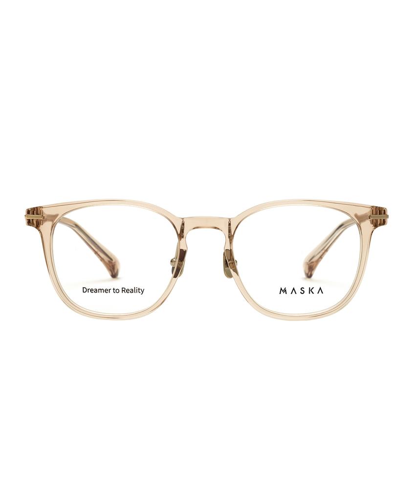 Maseuka Free_Vector 51 / T 01Be Free Vector 51 Titanium Clear Beige