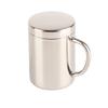 Stainless Steel Coffee Mug Minimalist Fashionable Large Capacity Coffee Cup with Lid for Home 400ml