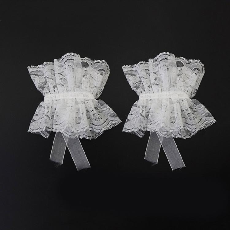 Кружевной декоративный воротник-манжета на запястья, комплект для аниме-мероприятий, аксессуары для костюмов и косплея.