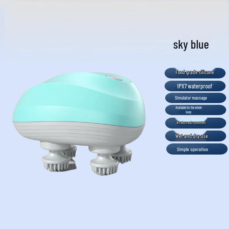 Jiupin Mini Smart Electric Scalp Massager CN plug (adapter included)