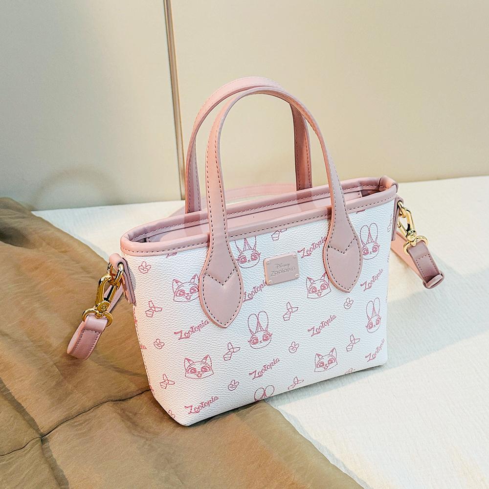 Disney Zootopia Cute Versatile Student Shopping Commuter Shoulder Crossbody Bag PVC Tote Bag Regular Women bags BMK-73044