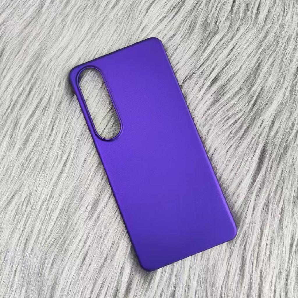 Ультратонкий матовый твердый ПК чехол для телефона для Sony Xperia 1 VII 10 V IV 5 III 1 V 10 III IV Ударопрочный однотонный чехол-бампер
