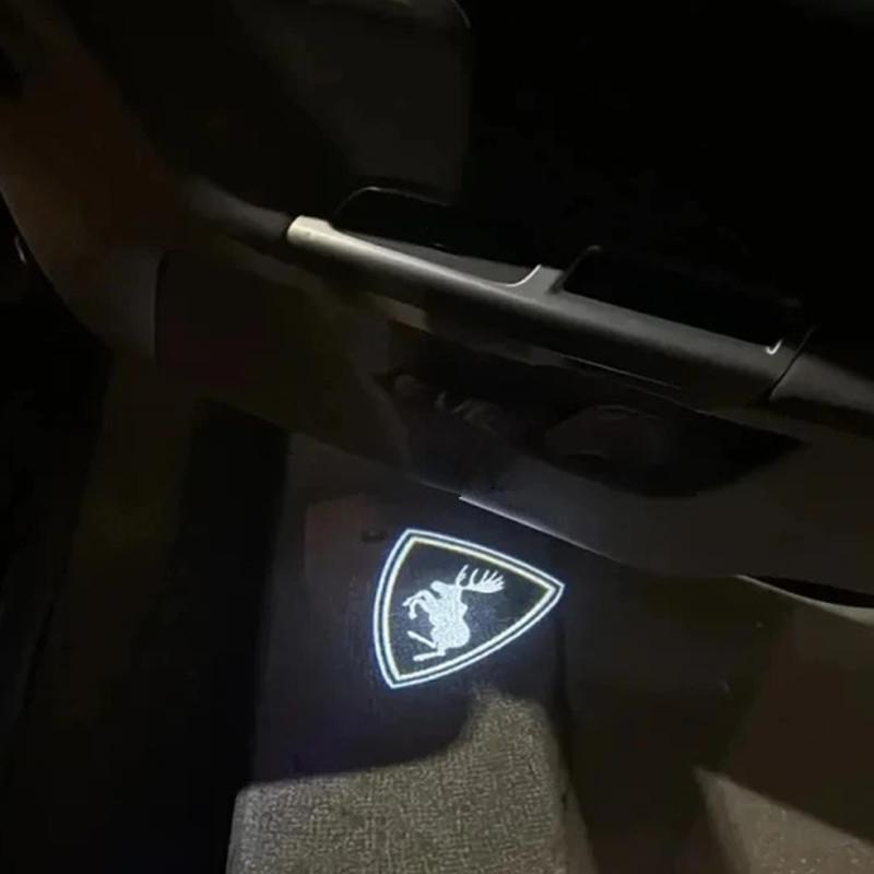 2PCS Led Car Door Welcome Light Laser Logo Projector For Volvo XC40 XC90 V40 V90 V60 XC60 S80 S60 S90 V70 XC70 Car Goods