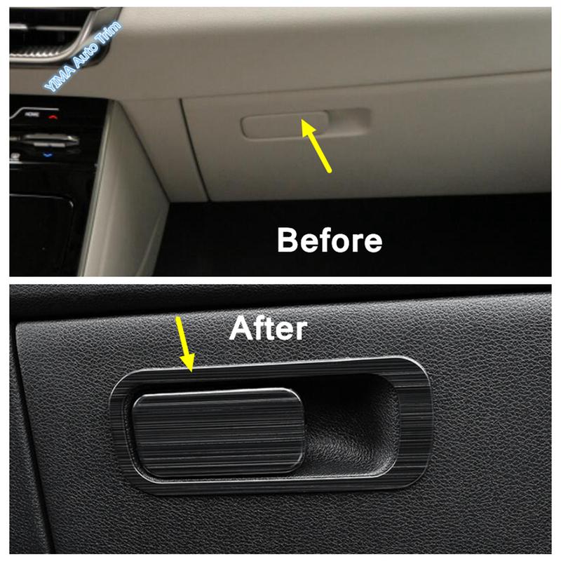 Inner Door Handle Catch Cover Trim erting Decal Panel Car Accessories Stainless Steel Fit For KIA Optima / K5 GT  -