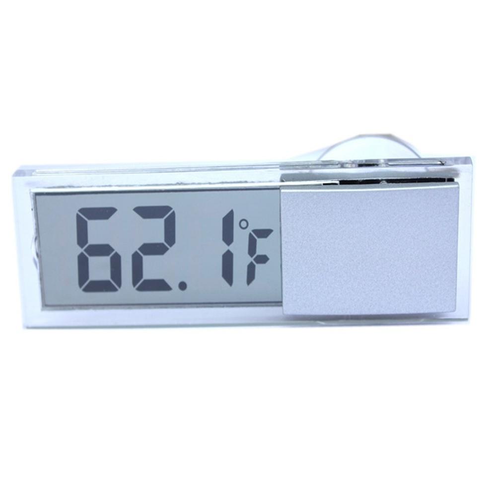 Car Truck LCD Digital Temperature Sensor Indoor Outdoor Home Sucker Clock / Thermometer
