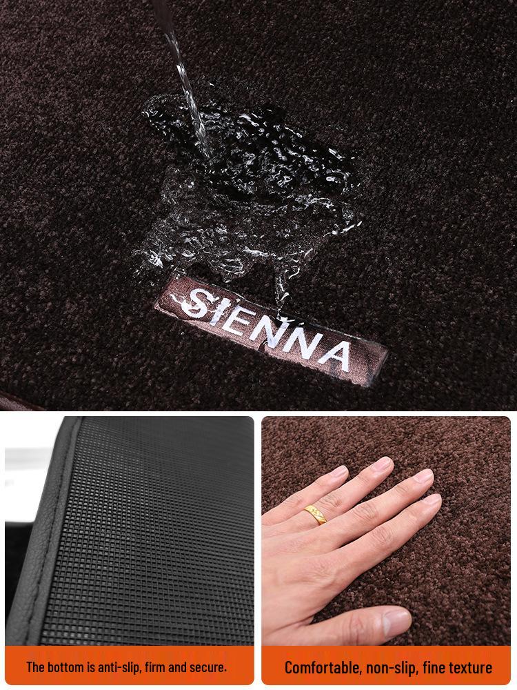 Коврики на пол с рисунком «Звездное небо» для среднего ряда Toyota Sienna для украшения Gravia