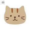 Non-slip Cat Shaped Silicone Cup Mat Holder Coffee Tea Drinks Cartoon Coaster Hot Drink Stand Kitchen Insulated Pad Accessories