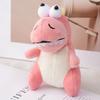 Adorable Cartoon Dinosaur Plush Toy Soft Stuffed Animal Keychain Cuddly Gift