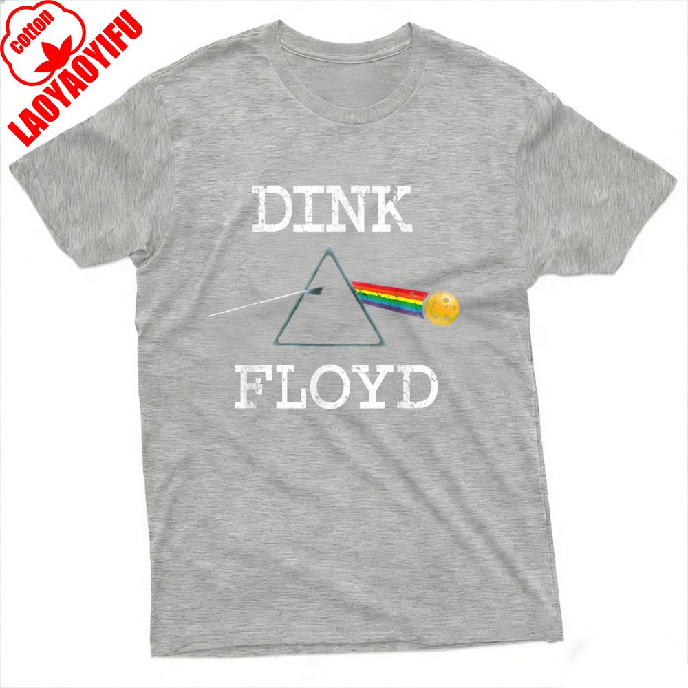 Dink Floyd Prism Rainbow Billiard Ball Summer Men TShirt Rock Music Band Inspired Casual Round Neck Clothes Graphic Tops