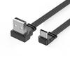 Высокоскоростной кабель передачи данных USB-USB C, 2 А, быстрая зарядка, 480 Мбит/с, синхронизация, угловые/прямые разъемы, гибкий зарядный шнур