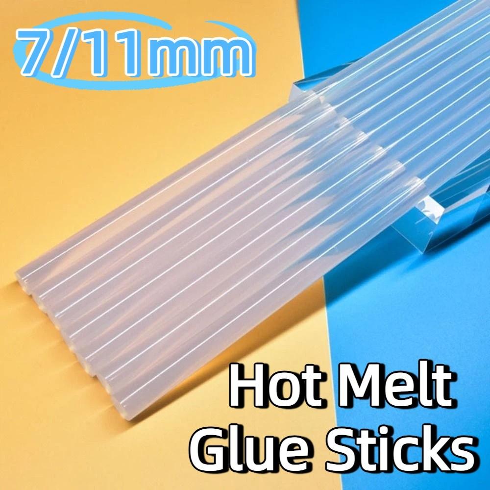 Mini Size Transparent Glue Sticks Clear Adhesive Glue Sticks DIY Art Craft