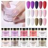 10ml Nail Dipping Powder Safe Ingredients Bright Color Stunning Visual Effect Wide Application Long-Lasting Quick Dry Practical Nail Supplies