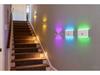 Перезаряжаемая RGB LED лампа с датчиком движения: Цветное магнитное амбиентное освещение для прихожих и коридоров