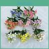 Blossom Lily Lifelike Arrangements For Wedding Venue Decor And Props Photography