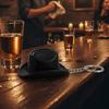 Cowboy Hat Bottle Opener, Portable Western Hat Bottle Cap Opener Dual-Function Keychain, Party & Gift, Ideal for Men and Beer Enthusiasts (Black*1)