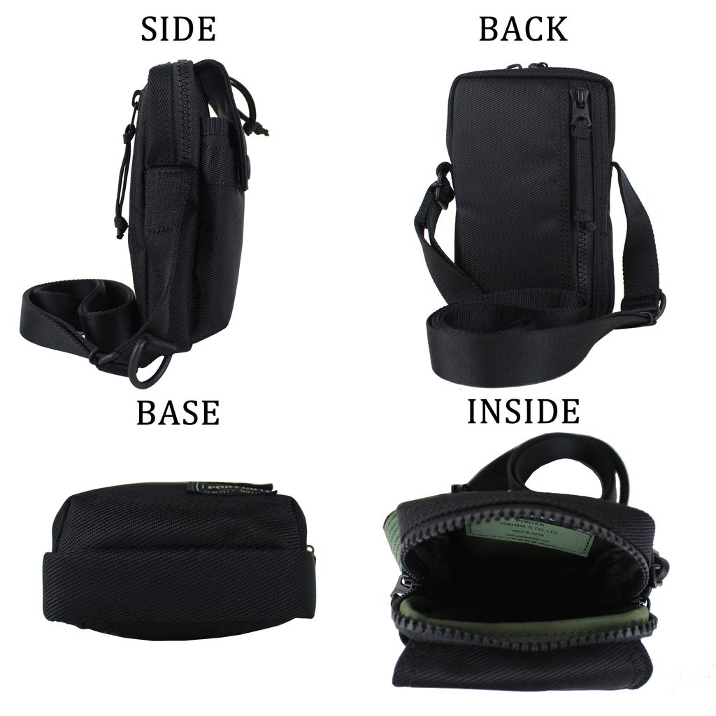 Сумка через плечо Porter Unit, черная, 784-05466