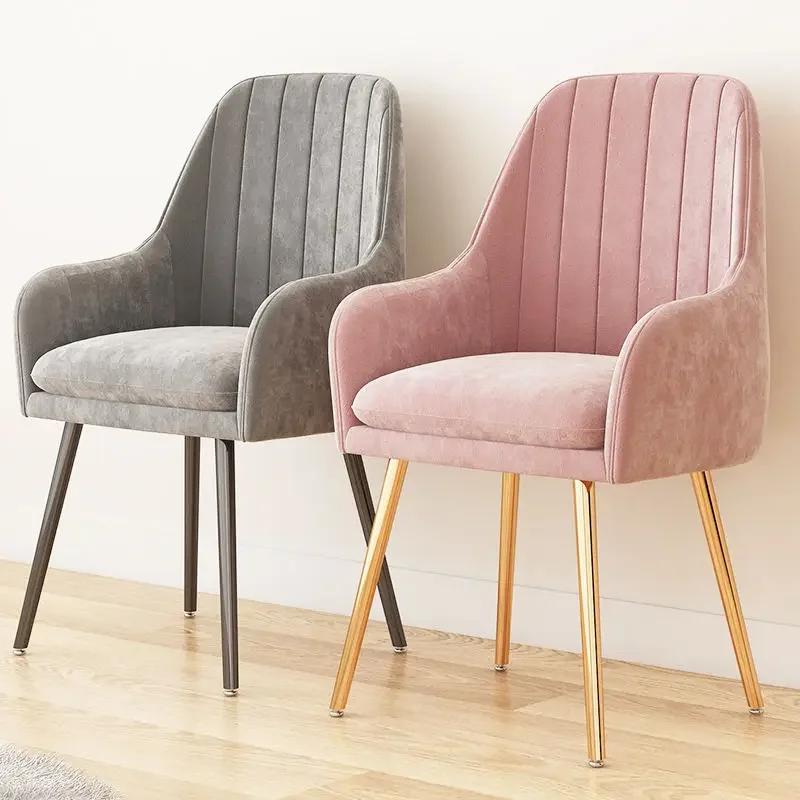 Простой скандинавский Интернет Знаменитости Ins Спинка Макияж Маникюрный Стул Общежитие Стол Стул Домашний Туалетный Стол Для Девочек Табурет