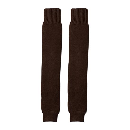 1 пара зимних чехлов для икр, трикотажные эластичные, сохраняющие тепло, нескользящие, утолщенные, гетры, впитывающие пот, носки с начесом для холодной погоды