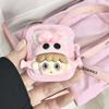 Милый 3d девушка кролик мультфильм кролик бантик розовый Imd нескользящий чехол для наушников для Apple Airpods 1 2 Pro 3 2nd Wireless Bluetooth Box