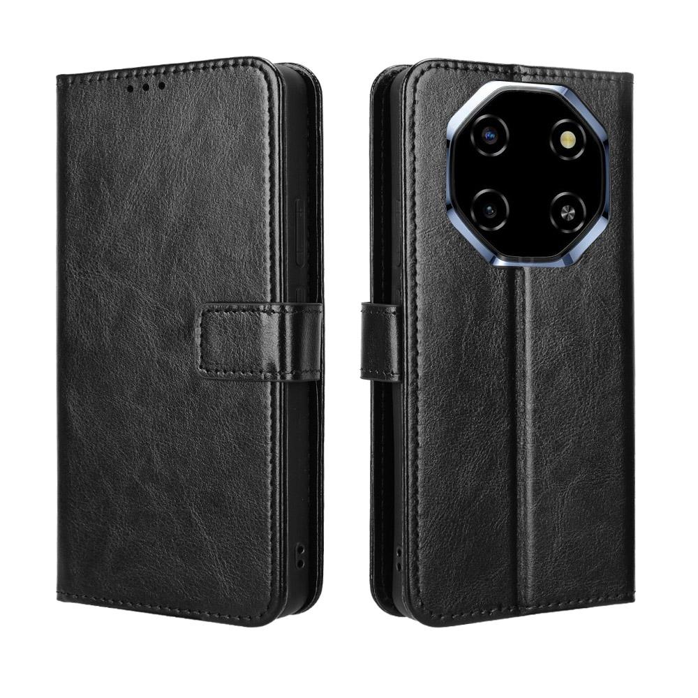 Кошелек-чехол для Blackview shark 6/Oscal Tiger 8 с подставкой и слотами для карт – Ударопрочный, пылезащитный, Бизнес-чехол-книжка из прочной кожи