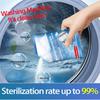 Powerful Automatic Washing Machine Cleaner: Oxygen Sterilizes, Disinfects, Descales, and Removes Mildew from Inner Drum