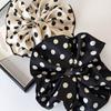 Temperament Women Large Hair Scrunchies Headband Retro Elegant Rubber Band Hair Rope Headwear