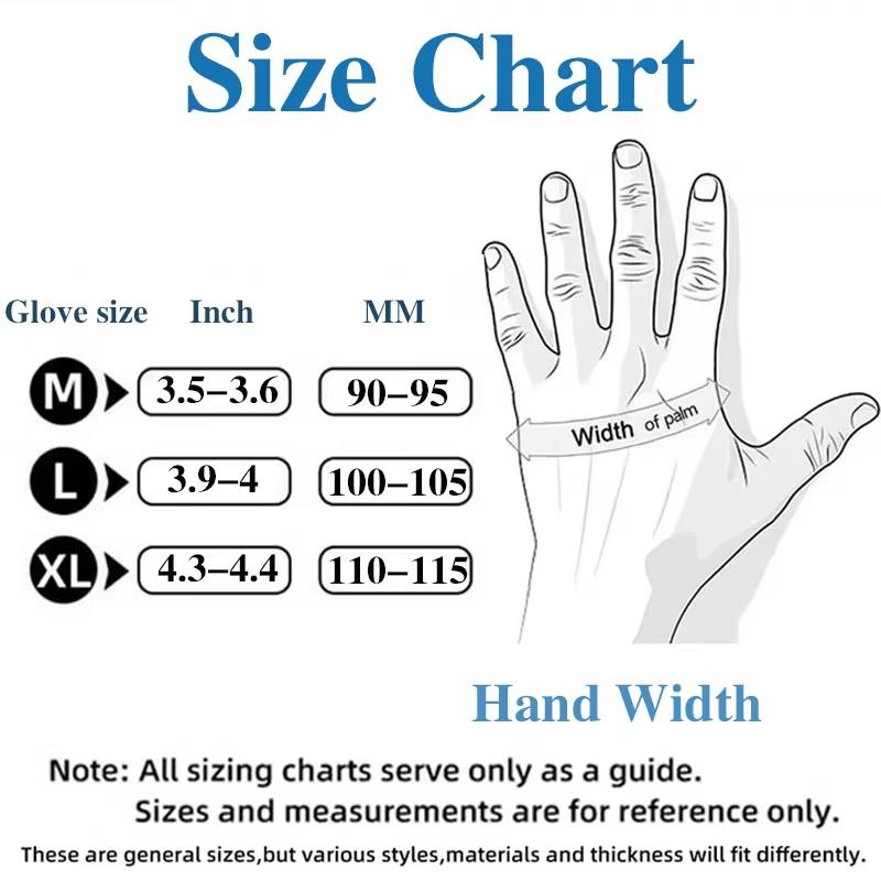 Nitrile Disposable Black Gloves 100PCS Heavy Duty High Elastic Thick Cleaning Kitchen Cooking Tattoo Work Gloves Cleaning Tools