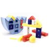 Shaol Columbus Building Blocks Wrapping Balance Set and Up Educational Toy Building Blocks Shape Matching Balance Perfect for Home Christmas S11016AM