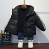 Children's Thick Hooded Quilted Autumn and Winter Casual Fashion Coats for Boys and Girls