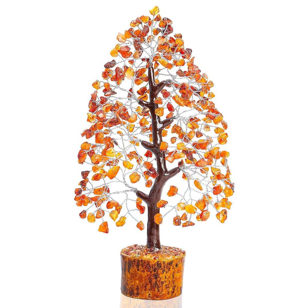 Хрустальное дерево удачи, украшение для домашнего декора, драгоценные камни, бонсай, денежное дерево удачи, украшение, подарочный предмет