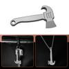 Titaniums Alloys Keychain Pendant Small Prybar Multitool Bottles Box Opener Multifunctional Small Crowbars Camping Tool