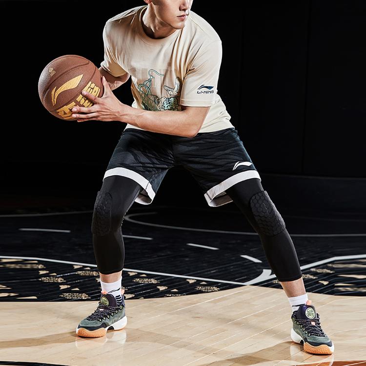 Мужская футболка Li Ning Облачный абрикос AHSQ955-1
