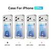 Чехол для мобильного телефона для IPhone 17 2-в-1 Защитный чехол для мобильного телефона ТПУ+ПК Прозрачный чехол для мобильного телефона для IPhone 17 Аксессуары для мобильного телефона