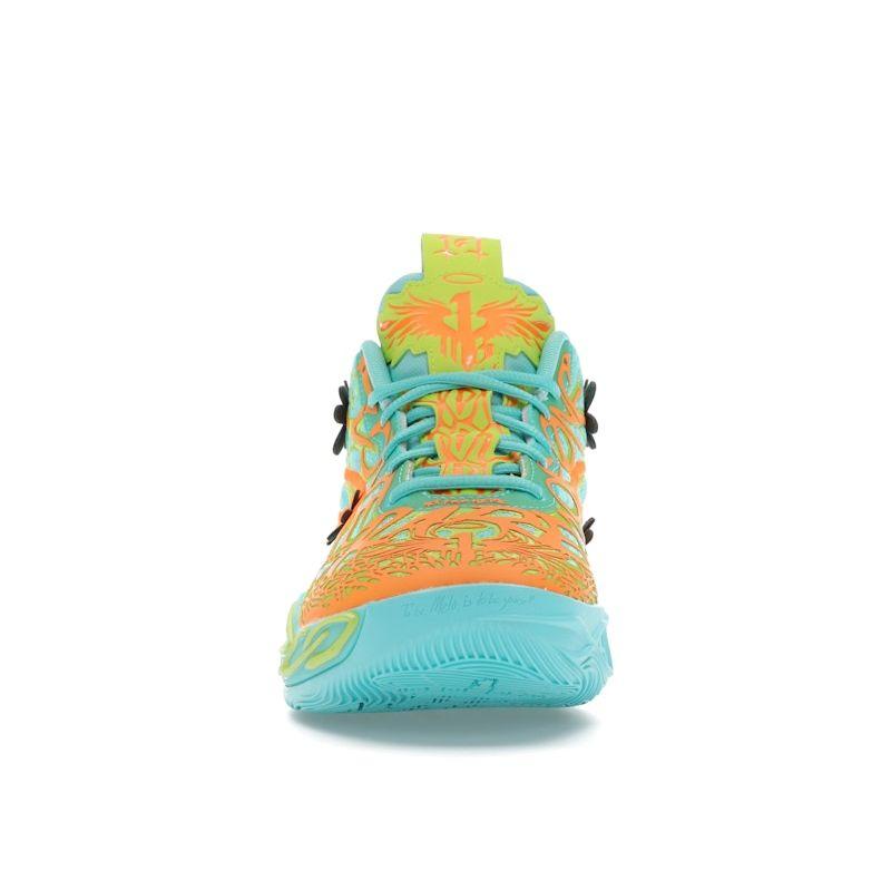 Кроссовки мужские Scooby-Doo x Puma MB.04 Mystery Machine Синий Аквамарин Лайм-Смэш 310776-01